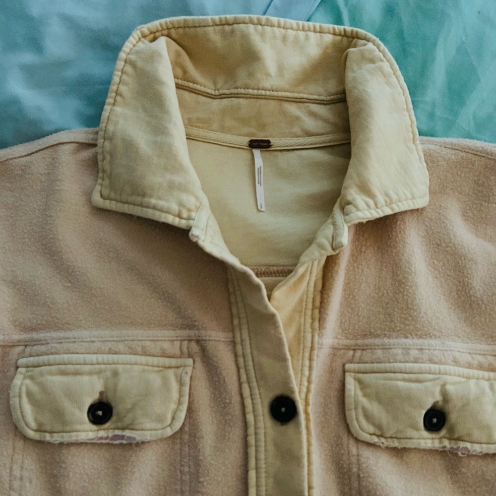 Free People - Ruby Button down oversized jacket